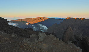 Vu depuis le sommet du Piton des Neiges